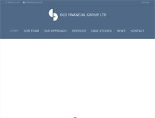 Tablet Screenshot of dldfinancial.com